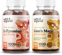 Wild & Organic L- Tyrosine Gummies & Lion's Mane Gummies