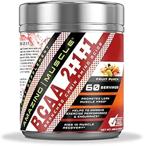 Amazing Muscle BCAA 2:1:1:1 Haaraketju Aminohapot täydentää ... 6000 Mg per tarjoilu...