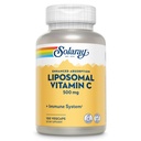 SOLARAY Liposomaalinen C-vitamiini 500 mg - Imeytyminen C-vitamiini Liposomaalinen Blend rasvahapot - Antioksidantti ja immuuni tuki täydentää - Vegan, 60 päivän takuu, 100 tarjoilua, 100 VegCaps