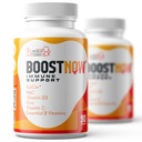 BoostNow 14-in-1 Immunosupport kapselit - parannettu C-vitamiini, D-3, Sinkki, EpiCor, Elderberry & More - 90
