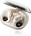 Avaa kuulokkeet kuulokkeet kuulokkeet langaton - 5,4 Bluetooth korvannuket LED digitaalinen näyttö IPX7 vedenpitävä, langaton kuulokkeet Touch Control Air Conduction Stereo Ääni 18,2mm Ajurit 80H Leikkiaika
