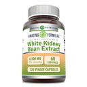 Hämmästyttävä Formula Valkoiset Munuaiset Bean Extract 6500 Mg . Kasvissyöjä kapselit ei-GMO ....