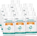 Orgabay Liposomal NAD+ Täydennys 500 mg, suuri imeytyminen, NAD+:n lisääminen TMG 250 mg:n annoksella, todellinen NAD Plus tehokkaampi kuin Nikotinamidi Ribosidi, tukisoluenergia, terve ikääntyminen 600 Softgelia