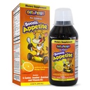 GirafKids ruokahalu Booster Syrup lapsille ikä 4+, 8 Fl Oz - Vitamiinit lapsille, Orange Flavor - edistää terveellistä ruokahalua ja energiaa