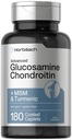 Horbäach Glukosamiini Chondroitin ... Plus MSM & Turmeeric... 180 päällystetty kapselit.