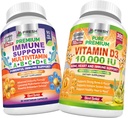 TUOREET TERVETULOA Immuuni Multvitamiini ja D3-vitamiini - Bundle