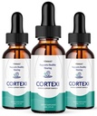 Cortexi korvatipat - Cortexi kuulon tuki drops, Cortexi drops, Cortexi arvostelut - edistää kuulon selkeyttä, tukee tervettä kuulopakkaus 3
