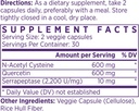 NAOMI NAC 600 mg Quercetin-valmisteen kanssa Immuuneja ja hengitysteitä, normaalia hengitystä, nenän ja silmien mukavuutta, sinus- ja hengitystoimintoja, 60 kapselia