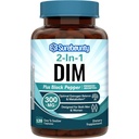 DIM-lisä 300 mg naisille ja miehille, Estrogeenitasapaino & aineenvaihdunta, hormonitasapaino, vaihdevuodet tuki, energiapitoisuus, korkea imeytyminen mustapippuriuute, 120 kapselia