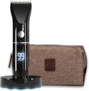 Parta Club Trimmer miehille matkalaukku - Electric johdoton ladattava parta ja hiukset Trimmer - High Power 7000 RPM - 8 Väri Oppaat 45 Ainutlaatuinen Trim Pituus - Travel Lock