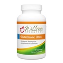 Wellness Resources Glutatione Ultra Supplement - Biosabible S-Asetyl L-Glutatione (SAG) - Antioksidantti, Detox & Cellular Health Immunosupport - High Absorption, non-GMO, Gluteenittomat, 90 kapselia