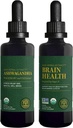 Global Healing Center Ashwagandha & Brain Health Kit - Ashwagandha Complex, tukee mielialaa, toiminto