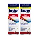 Emetrol Non-Drowsy Nestemäinen Pahoinvointi Relief - Vatsavaivat Lääketiede - Pahoinvointi Relief - Cherry Flavor - 4fl oz, 2 Pack