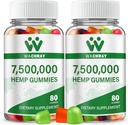 Luonnon Gummies Rikas Omega ja vitamiini, ei-GMO 2-Pack 81402