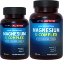 60ct + 120ct - MyoActivo 5-in-1 Magnesium Complex - Korkea Imeytyminen - Kelatoitu magnesium