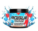 Rogue Energy Energy Drink Powder for Long Gaming Tunnit - Energy Powder for Mental Focus - Sokeri ja gluteeniton - Gaming Supplement kofeiini ja vitamiinit - Made in USA (Rocket Pop - 30 Servings)