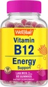 WellYeah B12-vitamiini 1000 mcg Gummies - energia, mieliala, aineenvaihdunta ja immuunijärjestelmä tuki - vegaaninen Friendly ja gluteeniton, GMO vapaa ja lääkäri suositeltava - 60 Gummies