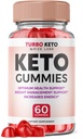 Rize labs - Turbo Keto ACV Gummies Advanced laihtuminen Apple Siideri viinietikka, lisäravinteet vähentää vatsa rasvaa, extra vahvuus (60 Gummies)