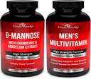 Divine Bounty D-Mannose Kapselit & Miesten Multivitamiini Bundle