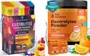 Avainaineet Lopullinen nesteytys & Recovery Bundle: 40 Pack Multivitamiini Hydraation Packetit & 90 Tangy Orange Electrolyte Powder - Ei sokeria, gluteeniton, Keto- ystävällistä