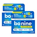 Bonine Non-Drowsy Motion Sairauden helpotus - 32 purutablettia Meclizine HCL 25mg - Non Drowsy Medicine for Pahoinvointi tai Motion Sairauden - Risteily Essentials - Vadelma Maku