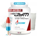 JYM Supplement Science Iso JYM Bombsill, 90 kaloreita, 100% Whey Protein Isolate, nolla rasvaa, nolla sokeria, Mixes Clear, naisille ja miehille, 20 tarjoilua