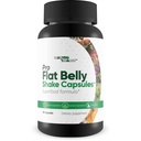 Pro Flat Belly Shake Kapselit - Gut Cleanse auttaa vähentämään turvotusta - Body Cleanse & Dgestive Cleanse - Tuki yleistä terveyttä puhdistus - auttaa puhdistaa jätteet ja toksiinit cleanse täydentää