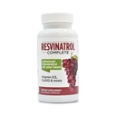 Kapseli, 60 Count- Resveratrol täydentää tukee tervettä ikääntymistä, sydänterveyttä ja immuunitoimintaa Quercetin, viinirypäleen siemenuute, D3-vitamiini ja CoQ10
