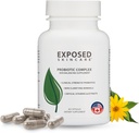 Exposed ihonhoito, Probiootti Supplement Complex 1 miljardia PMY ... Päivittäinen probiootti ihon, Gut ja immuuniterveyden tuki Ruoansulatus wellness Formula miesten ja naisten ...