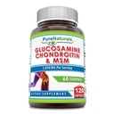 Pure Naturals Glukosamiini Chondroitin & MSM Supplement 