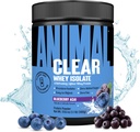 Clear Whey Isolate Protein Powder - Helppo syödä ja sekoittaa, 5g BCAA, herkullisen mehukas, Päivitä milloin tahansa juoda miehille ja naisille, Mustikka Acai 125g (5 tarjoilua)