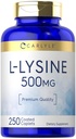Carlyle L-Lysine 500 mg ... 250 kapselia...