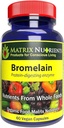 BROMELAIN - Erittäin voimakas, 100% orgaaninen, proteiinia nielevä Enzyme! Parantaa digestio - Vegan kapselit (60ct)