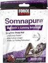 FORCE FACTOR Somnapure Soft Chews 10 mg Melatoniini, L-Theanine, Kamomilla, Lemon Balm, Dream Berry Flavor, 30 pehmeää Chews
