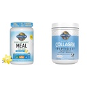 Garden of Life Vegan Protein Powder - Raaka Organic Ateriankorvike Shakes - Vanilja - Pea Protein & Grass Fed Collagen Peptides Powder ...