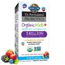 Elämän puutarha Lasten Probiootit, Dr. Formulated Probiootit Organic Kids+ C-vitamiinia & D, Berry Cherry, Gluteenittomat maitotuotteet ja soijattomat Immuno- ja digestiivinen terveys täydentää, 30 purutablettia