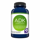 MD.LIFE ADK-vitamiini täydentää D3-vitamiinia K2 ja Complex 60 kapselia