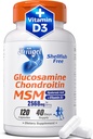 Glukosamiini Chondroitin MSM + D-vitamiini ...