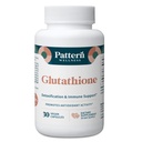 Pattern Wellness Glutatione Supplement - Aktiivinen alennettu glutationi Formula lisätyn C-vitamiinin - C-solu, antioksidantti, + immuuniterveyden tuki - 30 Vegaani kapselit