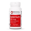 Protokolla Selenium 200mcg - Immunosupport, Kilpirauhasen ja eturauhasen terveys* - Seleenilisät - Kasvissyöjä, Kosher & Halal - 90 Veg Caps