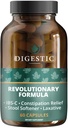 Digestinen - Laksatiivinen ummetuksen lievittämiseen, ulosteen pehmitin IBS: lle Vakava ja voimakas ummetus 100% Natural - 60 kapselia - Colon Cleanse, Detox Cleanse, Gas ja turvotusta vatsan helpotus aikuisille