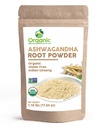 Organic Ashwagandha Root Powder - 1,10 lbs (17.64 oz) ...