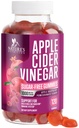 Apple Siideri Viinietikka Gummies 1000mg - Sokeriton ACV Gummy for Cleanse, B12-vitamiini Dgestion Energy & Immuuniterveys tuki, tukee aineenvaihduntaa, vegaaninen, Keto, Apple Vadelma Maku - 120 Gummies