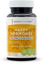 Heimon salaisuudet - Happy Hormones, Umpieritysjärjestelmä Formula, yrttilisä Blend (60 kapselia)