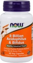 Now Foods Acidophilus & Bifidus 8 miljardia VCaps, 60