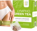 Bruizex Lymfatic Green Tea, Lymfatic Drainage Cleanse & Detox, Natural Herbal Blend for Lymfatic System Health, Post Surgery Recovery Liposuction, BBL, Vatsan turkki, Lipedema & Lymfedeema - (Lymfaödeema), 30-Pack