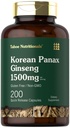 Tahoe Nutritionals Korean Panax Ginseng Extract 1500 mg ... 200 kapselia...