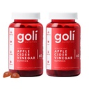 Goli Nutritional Supplement, Apple Siideri Viinietikka Gummy Vitamiinit Nutrition, 2 pakkaus 60