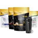 Muunnos Vanilla & Chocolate Protein Powder Super Greens Superfood Green Juice Powder