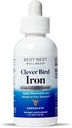 Paras pesän wellness Liquid Iron - Brain Health Support Supplement Albion Maku-Irea Iron - Aids Energy & Red Blood Cell Production - Biosavable Iron Formula - suklaa, 4 fl oz (120 tarjoilua)